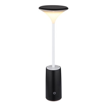 Globo - Lampe de table tactile rechargeable et à intensité variable LED/1,2W/3,7V 3000K 1500mAh noir
