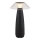 Globo - Lampe de table tactile rechargeable et à intensité variable LED/1W/3,7V 3000K 1200mAh noir
