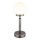 Globo - Lampe de table tactile rechargeable et à intensité variable LED/2,5W/5V 1800mAh 2700/4000/6500K anthracite