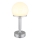 Globo - Lampe de table tactile rechargeable et à intensité variable LED/2,5W/5V 1800mAh 2800K argent