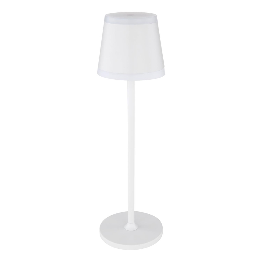 Globo - Lampe de table tactile rechargeable et à intensité variable LED/4,6W/230V 1800 mAh USB IP54 blanc