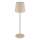 Globo - Lampe d'extérieur à intensité variable LED/3W/3,7V IP44 1800 mAh USB beige