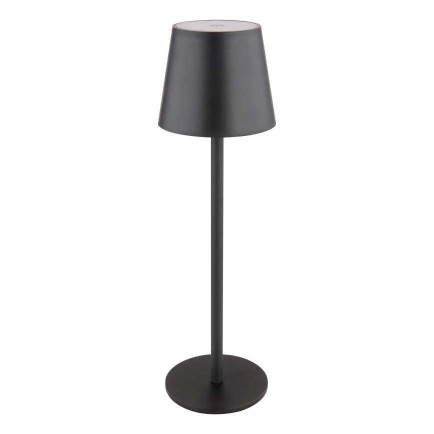 Globo - Lampe d'extérieur à intensité variable LED/3W/3,7V IP44 1800mAh + USB noir