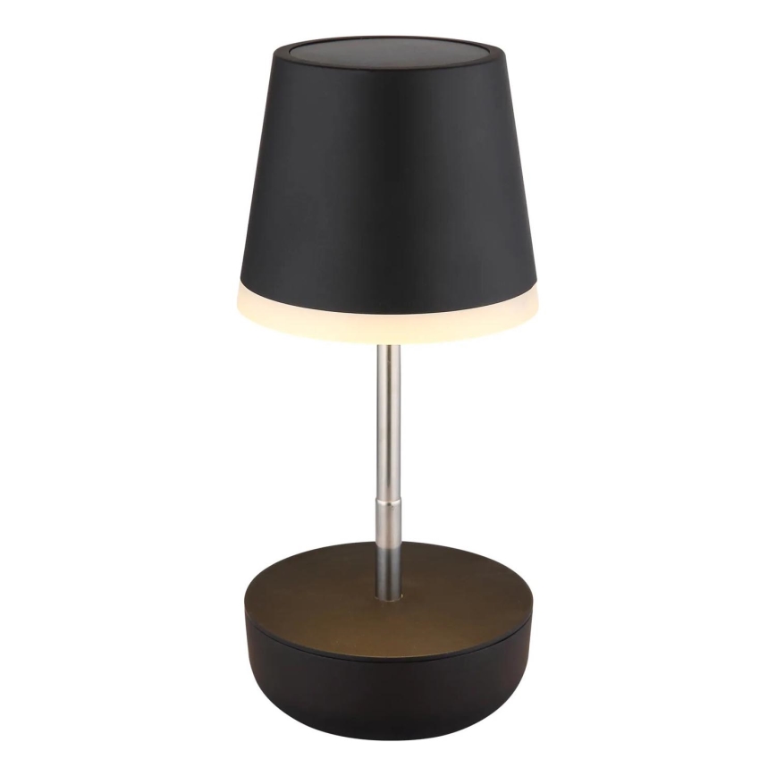 Globo - Lampe solaire 10xLED/0,06W/3V IP44 800 mAh noir