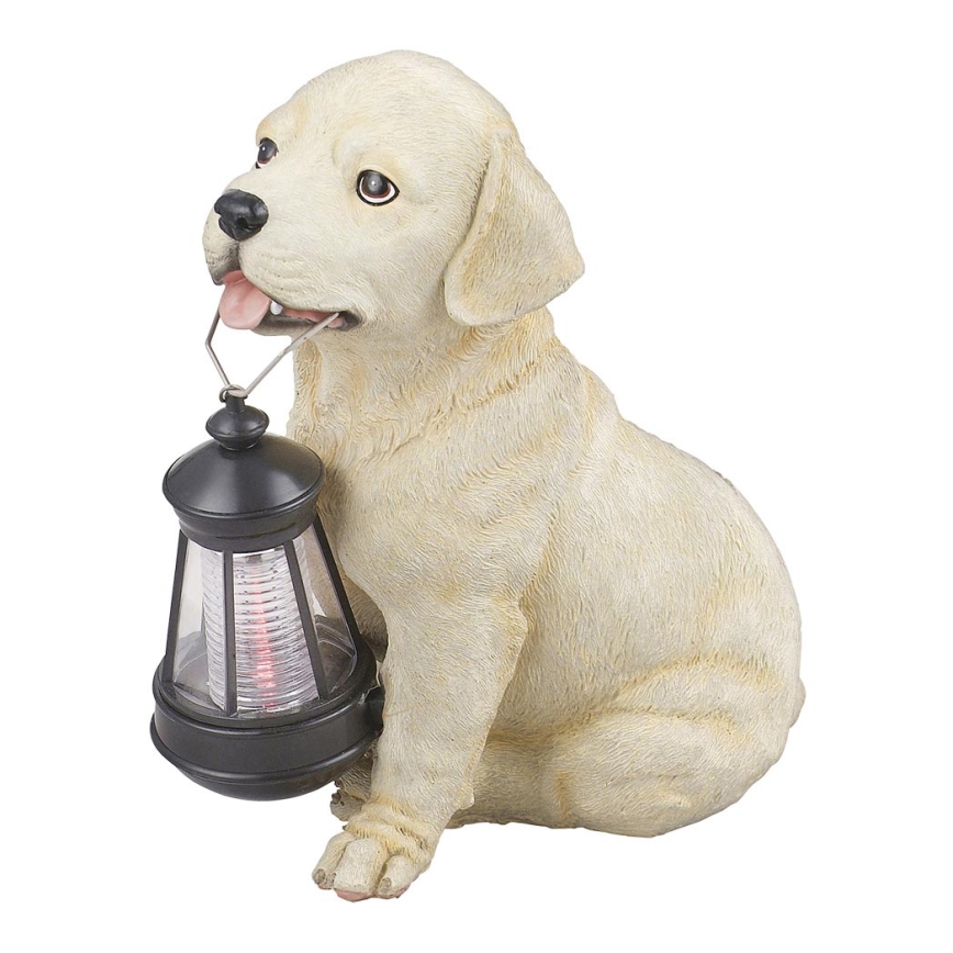 Globo - Lampe solaire LED/0,06W/3V chien IP44 600 mAh