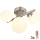 Globo - LED Bevestigde Hanglamp RIHA 3xG9/3,5W/230V mat chroom
