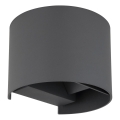 Globo - LED buitenwandlamp 2xLED/3W/230V IP54