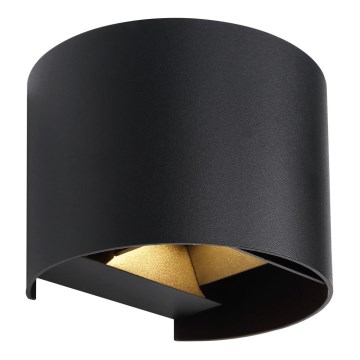 Globo - LED buitenwandlamp 2xLED/3W/230V IP54 zwart