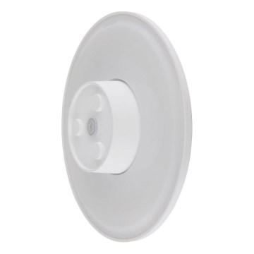 Globo - LED Buitenwandlamp LED/15W/230V 3000/4000/6000K Ø 25,2 cm IP44 wit