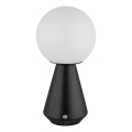 Globo - LED Dimbaar aanraken buitenshuis tafellamp LED/1,5W/5V 3000/4500/6500K 1800 mAh IP41 zwart