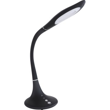 Globo - LED Dimbaar aanraken flexibel tafellamp LED/9W/230V 3000/4500/6500K zwart