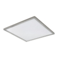Globo - LED Dimbare badkamer plafondverlichting LED/18W/230V 29,4x29,4 cm IP44 chroom