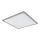 Globo - LED Dimbare badkamer plafondverlichting LED/18W/230V 29,4x29,4 cm IP44 mat chroom