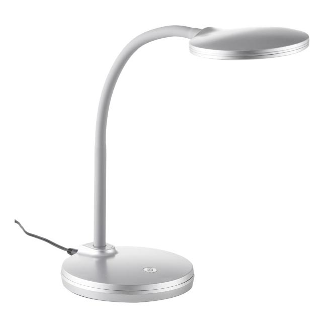 Globo - LED dimbare flexibele touch tafellamp LED/4,6W/230V zilver