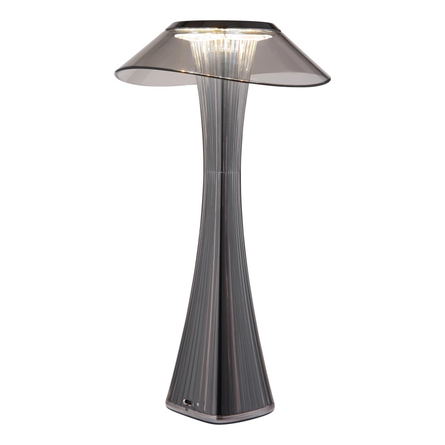 Globo - LED Dimbare oplaadbare tafellamp LED/2,5W/3,7V 1200mAh 2700K/4500K/6500K zwart