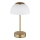 Globo - LED Dimbare oplaadbare tafellamp LED/2,5W/5V 1800mAh 2700K/4000K/6500K messing