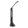 Globo - LED-dimbare oplaadbare tafellamp met display LED/4W/230V 2200 mAh zwart