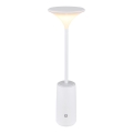 Globo - LED Dimbare oplaadbare touch tafellamp LED/1,2W/3,7V 3000K 1500mAh wit