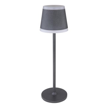 Globo - LED Dimbare oplaadbare touch tafellamp LED/4,6W/3,7V 3000K 1800mAh grijs IP54