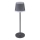 Globo - LED Dimbare oplaadbare touch tafellamp LED/4,6W/3,7V 3000K 1800mAh grijs IP54