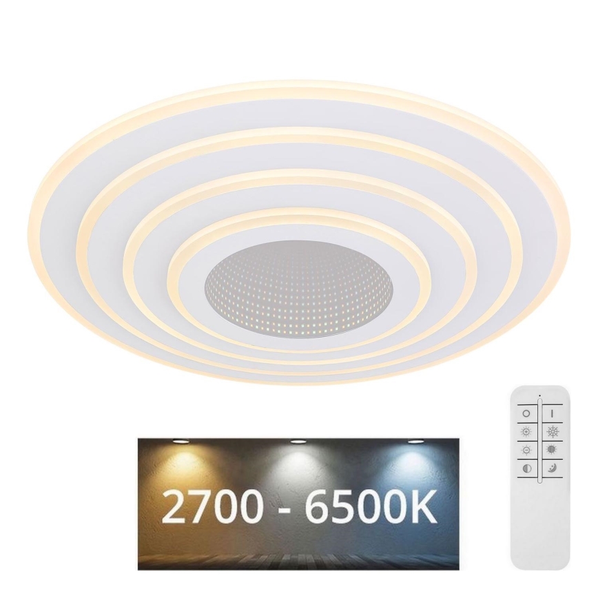 Globo - LED dimbare plafondlamp LED/40W/230V 2700-6500K Wi-Fi Tuya + afstandsbediening