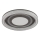 Globo - LED dimbare plafondlamp LED/48W/230V 2700-6000K Ø 48 cm antraciet + afstandsbediening
