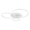 Globo - LED-dimbare plafondlamp LED/70W/230V 2700-6500K 105x26,5 cm wit + afstandsbediening