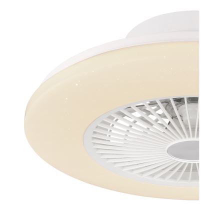 Globo - LED dimbare plafondlamp met ventilator LED/30W/230V 3000-6500K + afstandsbediening