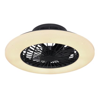 Globo - LED dimbare plafondlamp met ventilator LED/30W/230V 3000-6500K + afstandsbediening