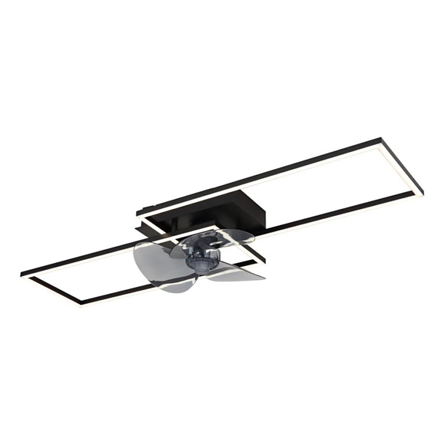 Globo - LED-dimbare plafondlamp met ventilator LED/38W/230V 3000-6500K + afstandsbediening