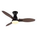 Globo - LED dimbare plafondventilator LED/22W/230V 3000/4500/6000K + afstandsbediening