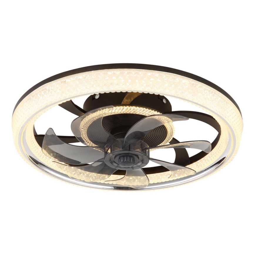 Globo - LED dimbare plafondventilator LED/30W/230V 2700-6000K + afstandsbediening