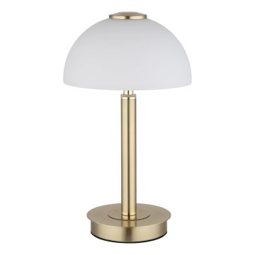 Globo - LED dimbare tafellamp met aanraakschakelaar LED/7W/230V 3000K messing