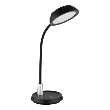 Globo - LED dimbare tafellamp met touchbediening LED/12W/230V 3000/4000/6500K zwart