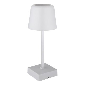Globo - LED dimbare touch bureaulamp LED/2W/5V 3000/4500/6500K 800 mAh zilver
