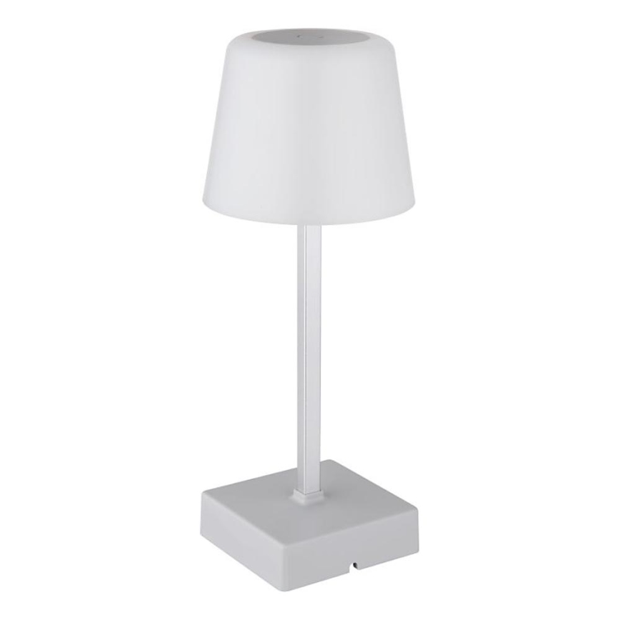 Globo - LED dimbare touch bureaulamp LED/2W/5V 3000/4500/6500K 800 mAh zilver