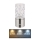 Globo - LED dimbare touch tafellamp LED/2,5W/3,7V 2700K/4000K/6500K 1800 mAh USB mat chroom