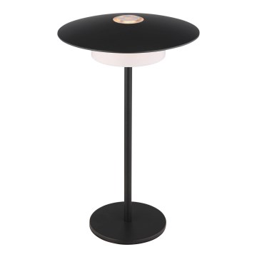 Globo - LED Draadloze Buiten Touch Tafellamp LED/3W/3,7V 1800/2700/3000K IP44 1800 mAh zwart