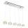 Globo - LED Hanglamp aan een koord LED/52W/230V 4000K glanzend chroom/doorzichtig
