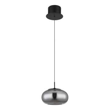 Globo - LED Hanglamp aan een koord LED/6W/230V zwart