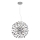Globo - LED-hanglamp aan kabel 8xG9/3,5W/230V glanzend chroom