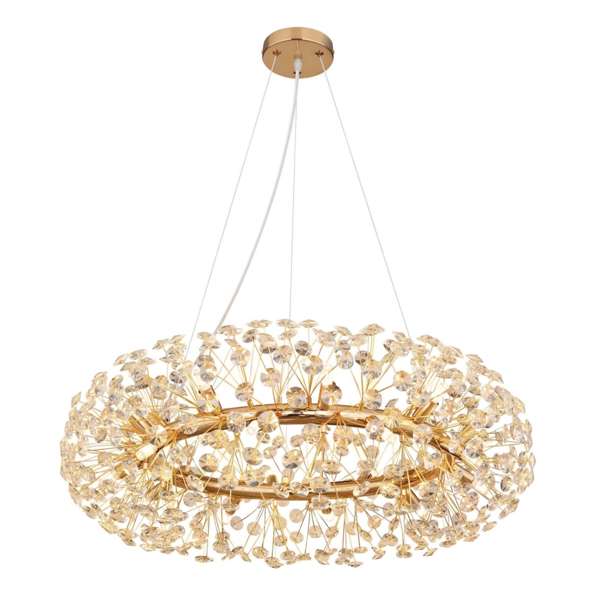 Globo - LED Kristallen hanglamp aan een koord 20xG9/3,5W/230V