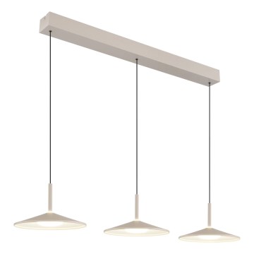 Globo - LED-kroonluchter aan kabel LED/24W/230V 4000K beige