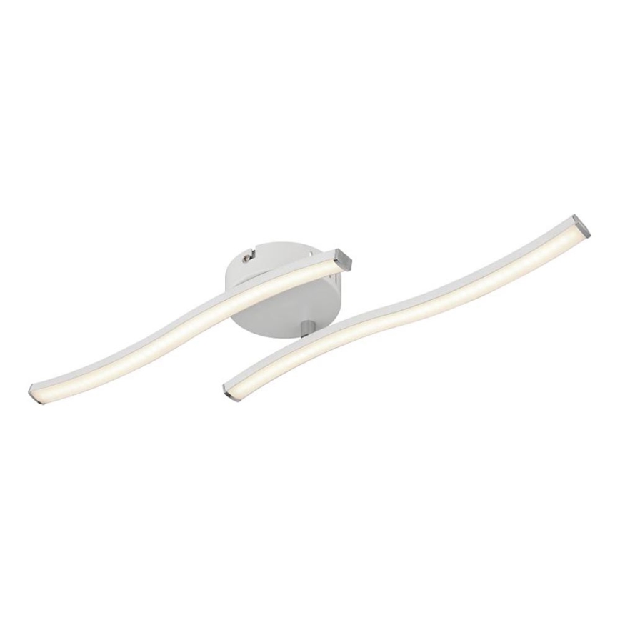 Globo - LED Plafondlamp 2xLED/6W/230V wit
