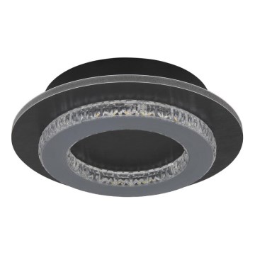 Globo - LED plafondlamp LED/12W/230V 3000/4000/6500K Ø 20 cm antraciet