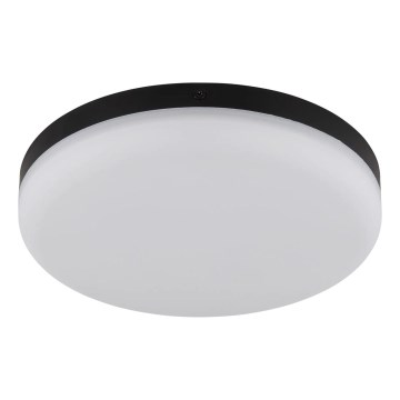 Globo - LED Plafondlamp LED/12W/230V 4000K diameter 22 cm zwart
