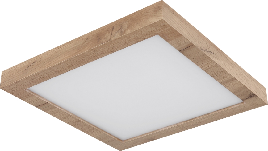 Globo - LED Plafondlamp LED/16W/230V bruin