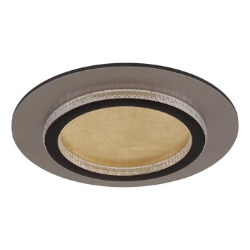 Globo - LED plafondlamp LED/24W/230V 3000/4000/6500K Ø 35 cm zwart