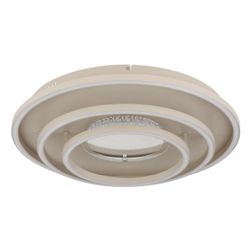 Globo - LED plafondlamp LED/40W/230V 3000/4000/6000K Ø 51 cm beige