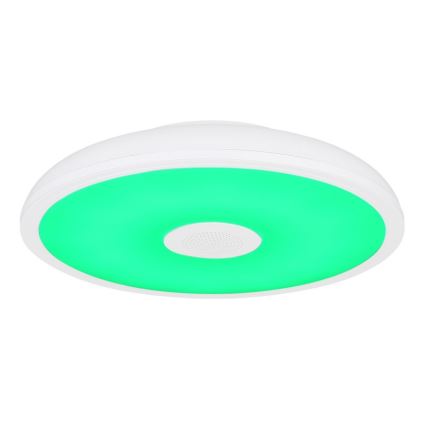 Globo - LED RGBW Dimbare badkamer lamp met een luidspreker LED/18W/230V 3000-6500K IP44 + afstandsbediening